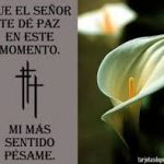 Condolencias