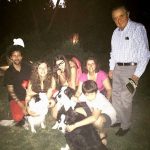 familia navidad arreglada