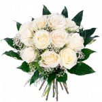 ramo rosas blancas