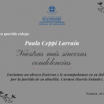 condolencias