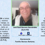 Agadecimientos Velorio y Funerales Tío Raúl corregido