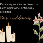 Mis más sinceras condolencias.