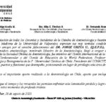 Condolencias fallecimiento del Dr. Jorge Urzúa U. 28-agosto-2023